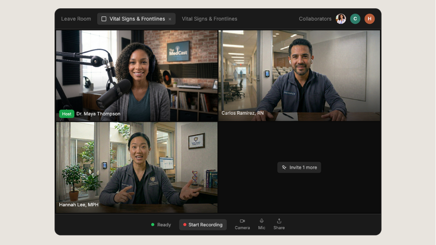 Managed Remote Recording, Remote Production at MarketScale HQ